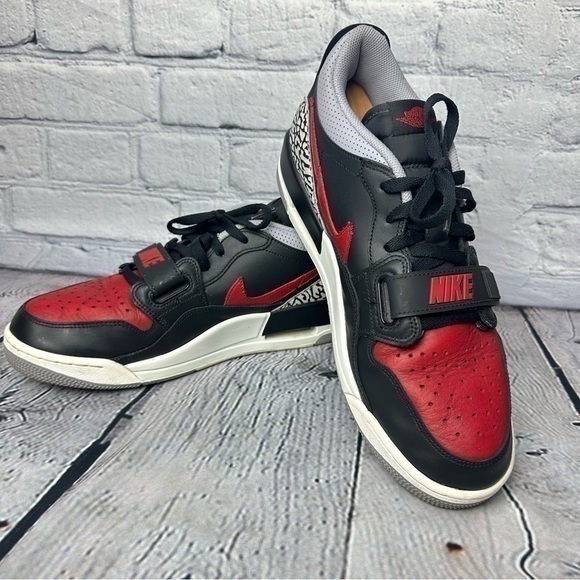 Nike Air Jordan Legacy 312 Low Bred Cement 2019 CD7069-006 Mens 11 - Picture 3 of 8